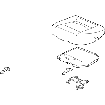 Kia 891001M110AF7 Cushion Assembly-Rear Seat