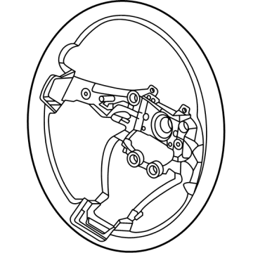 Kia 56111L2000QA1 Steering Wheel Body