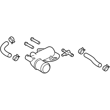 2008 Kia Borrego Thermostat Housing - 256703F300