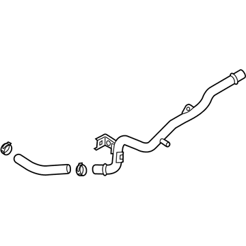 Kia 254502E275 Pipe & Hose Assembly-Heater