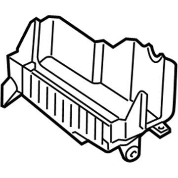 Kia 971362T010 Case-Heater & EVAPORATOR Lower