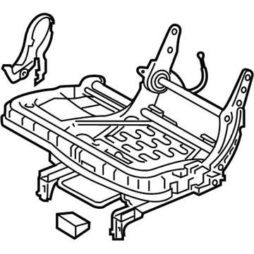 Kia 89500C6000 Mech & Recl Assembly,LH