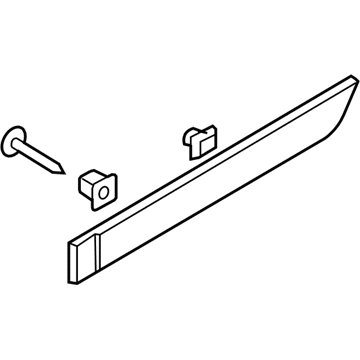 Kia 877311G010 MOULDING Assembly-Rear Door