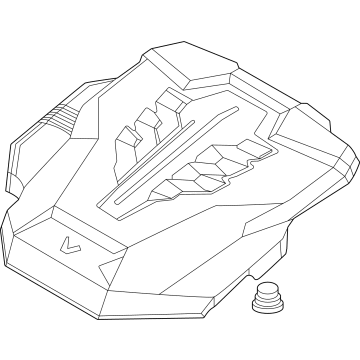 Kia 292403N500 Cover Assy-Engine