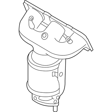 2012 Kia Sorento Catalytic Converter - 285103CBG0