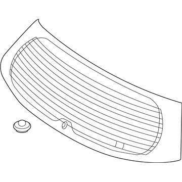 Kia 871101U500 Glass-Tail Gate