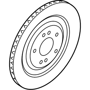 2019 Kia K900 Brake Disc - 58411J6000