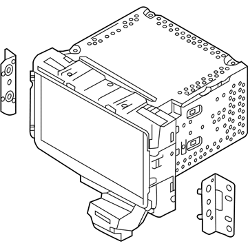 Kia 96560D9950FHV Head Unit Assembly-AVN