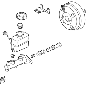 Kia Amanti Brake Master Cylinder - 585003F700