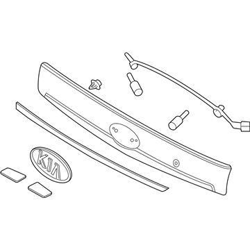 Kia 925014D500 Lamp Assembly-License