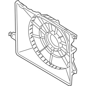 2009 Kia Sorento Fan Shroud - 253501U200