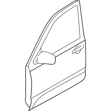 Kia 760042J010 Panel Assembly-Front Door RH