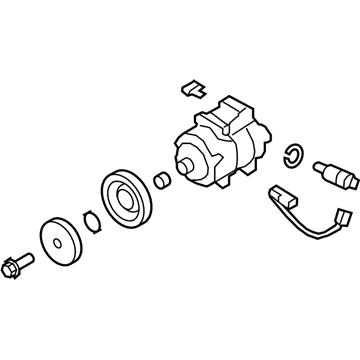 2019 Kia Stinger A/C Compressor - 97701J5060