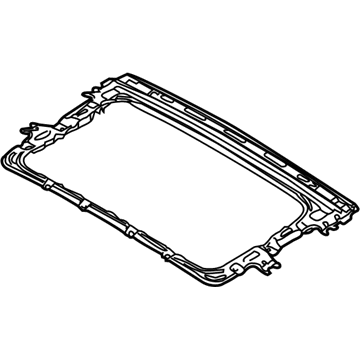 Kia 671152J000 Ring Assembly-Sunroof Reinforcement