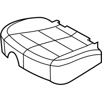 Kia 89160S9501ONC Rear Seat Cushion Covering
