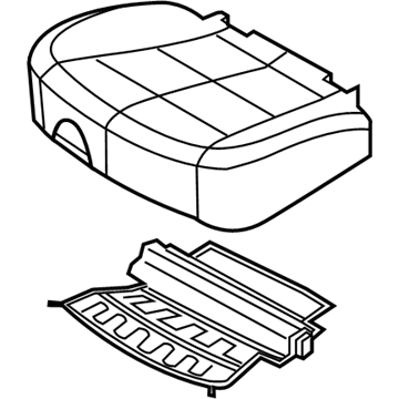 Kia 89100S9501ONC Cushion Assembly-2ND Sea