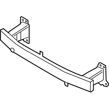 Kia 64900J5010 Beam Complete-Front Bumper