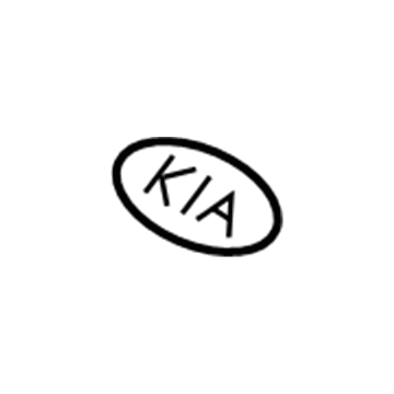 Kia 86310J5000 Sub-Logo Assy