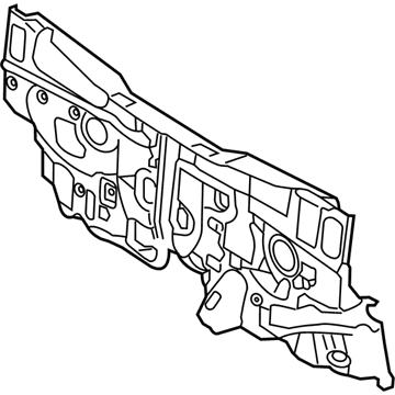 Kia 84120A9000 Pad Assembly-Isolation Dash