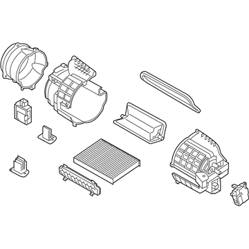 Kia 97200B2080 Heater Complete