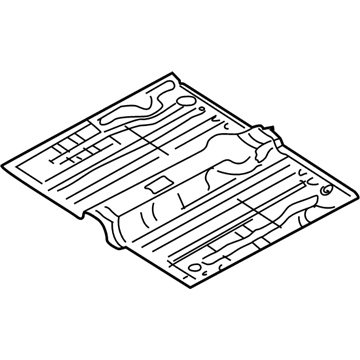 Kia 0K32A53601 Panel Assembly-FFLOOR