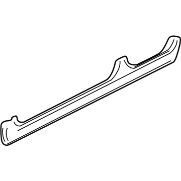 Kia 0K3YA70291 SILL-Side Out, RH