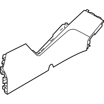 Kia 846123WBA0GAH Panel Assembly-Floor CONSO