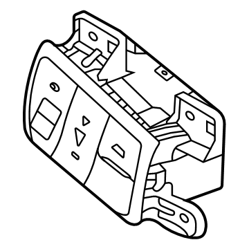 Kia 93700F6AG0 Switch Assembly-Side CRA