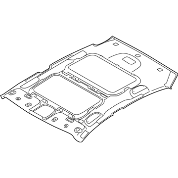 Kia 854104C001UP Headlining Assembly