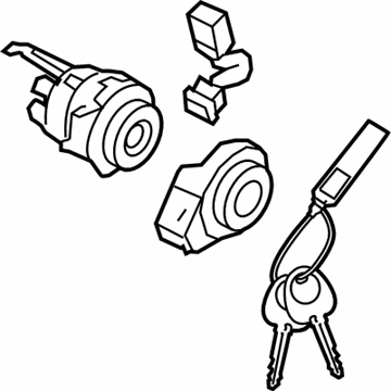 Kia Ignition Lock Assembly - 81900A7E00