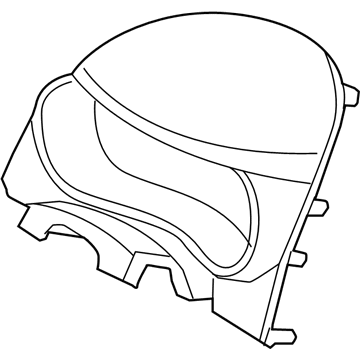 Kia 84830A7010WK Panel Assembly-Cluster Facia