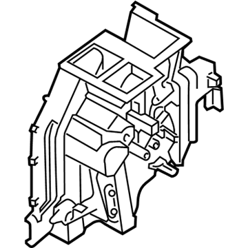 Kia 971354C030 Case-Heater & EVAPORATOR