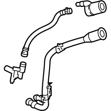 Kia 310303T500 Filler Neck & Hose Assembly