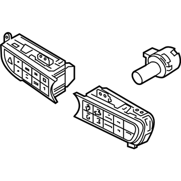 Kia K900 Blower Control Switches - 972503T600