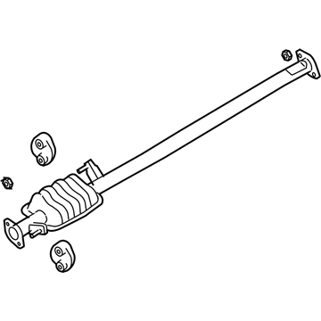Kia 286502E400 Center Exhaust Pipe
