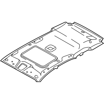 Kia 853423E001FC Headlining Assembly