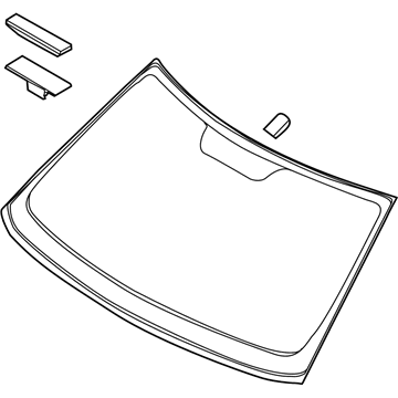 Kia 861102K040 Windshield Glass Assembly