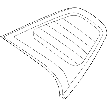 Kia 878201D000 Glass & MOULDING Assembly-Qt