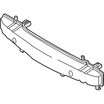 Kia 0K2NA50260 Reinforcement Assembly-Rear Bumper