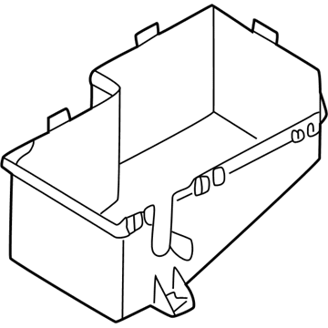 Kia 0K30A66762A Cover-Main Fuse