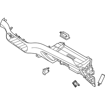 Kia 84730K0000WK Panel Assembly-Lower CRA