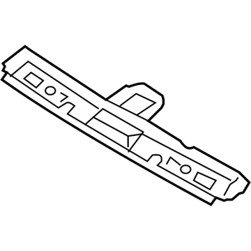 Kia 671202F000 Rail Assembly-Roof Front