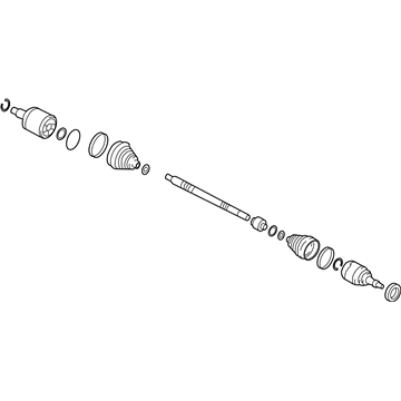 Kia 495004C700 Joint Assembly-Cv LH