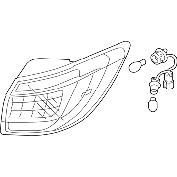 Kia Sportage Back Up Light - 924023W020