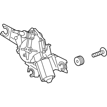 Kia 98700Q5000 Motor & Linkage Assembly