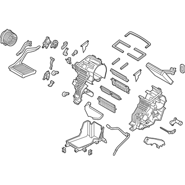 Kia 97200B2020 Heater Complete