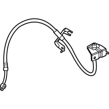 Kia 58732L1000 Brake Front Hose, Right