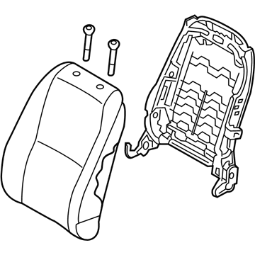 Kia 89300A9700DLB Back Assembly-2ND Seat,L