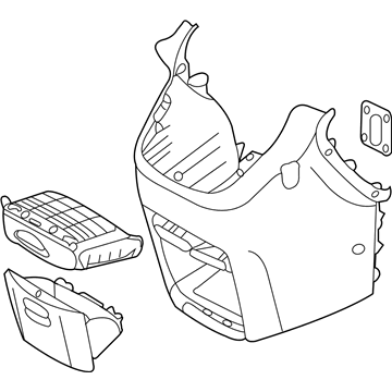 Kia Sedona Center Console Base - 846104D100KS