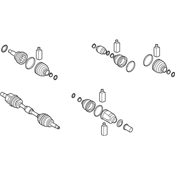 2022 Kia Soul Axle Shaft - 49500K0300